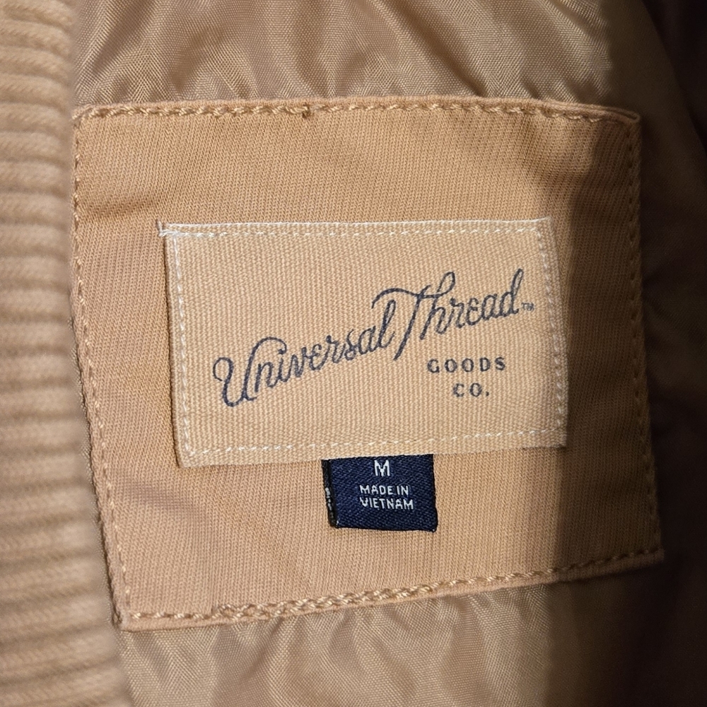 Universal Thread Quilted Utility Jacket Bomber Zi… - image 4